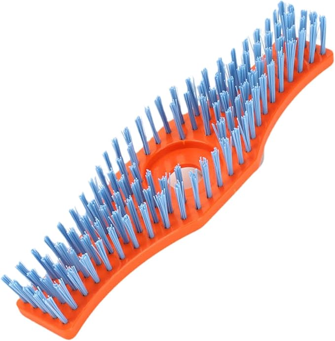 Gralara Lawn Mower Cleaning Brush Mower, Cleaning Tool Nylon Bristles Scrubber Tool for Floor Farm Home Driveway, Electric Lawn Mower, Style A