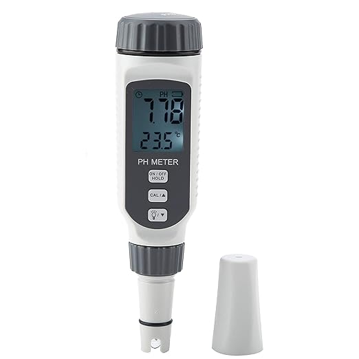 Kikumi PH-Test Digital, pH Meter Smart Sensor Professional Meter Portable Water Quality Tester Surimeter PH818 Pen