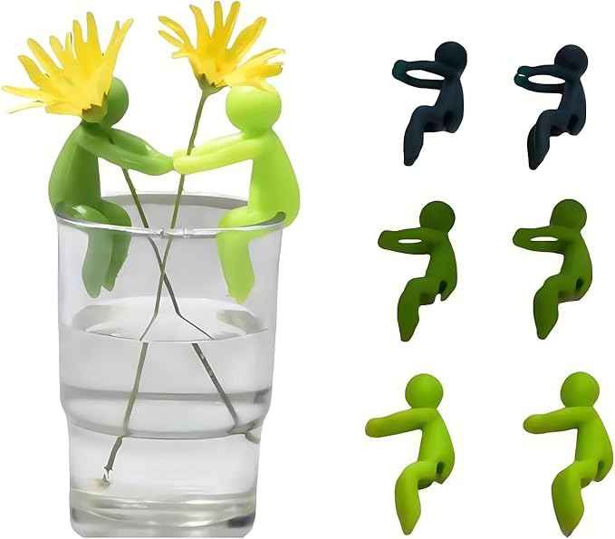 6Pcs Plant Propagation Buddy,Propagation Buddy,Cute Plant Cutting Holder for Indoor Garden for Plant Lovers