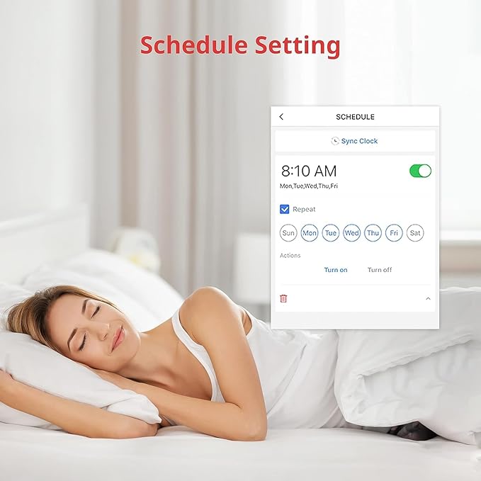 Switchbot Smart Switch Button Pusher (Bluetooth) with Hub Mini Matter – Fingerbot for Rocker Switch/One-Way Buttons, App Timer Control, No Wiring, Voice/Remote Control, White