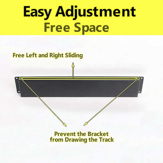 MBQQ Garage Tool Organizer Wall Mounted, 24 Inches Adjustable Garden Tool Organizer Rack,Heavy Duty Yard Tool Organizer