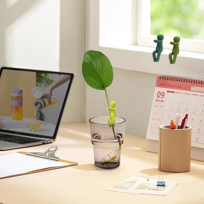 Plant Propagation Friends, Plant Cutting Holder Plant Support for Sprouts, Stems and Shoots, Cute Plant Propagation Buddy Plant Supporters for a Plant Propagation Station or an Indoor Garden