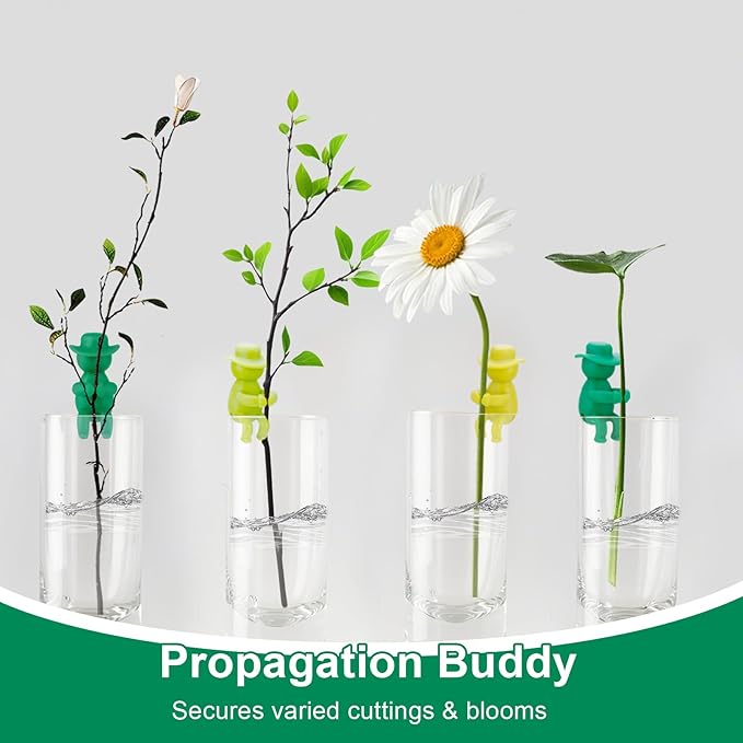 Yhtpouqe 3 Pcs Plant Propagation Buddy, Propagated Plant Holders for Sprouts, Stems & Shoots and cuttings, Sturdy Support for Indoor Plants & Propagation Station Use, Ideal Gifts for Plants Lovers