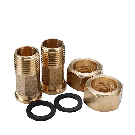 Flow Sensor Meter Digital Pipeline Water Flow Smart Water Meter E-Type Digital Display Pointer Counter Water Meter Flow Measuring Instruments with Copper Fittings
