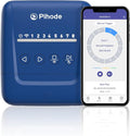 8 Zone Smart Sprinkler Controller with Local Weather Intelligence and Atmosphere Lights, Automated Watering and App Control WiFi Irrigation System, Save Water Through Rain Skip