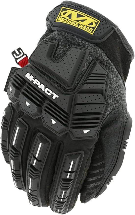Mechanix Wear ColdWork M-Pact Winter Work Gloves - Insulated Wind & Water Resistant Heavy Duty Work Gloves - Impact Protection - Machine Washable - XX-Large - Black & Grey