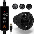 Mini Aquarium Pump Wave maker For Aquarium USB Power Connector 530GPH (2000L/H) Circulation Water Pump 5W DC 5V With Magnetic DC Powerhead For Tanks Up to 14 Inches And 5 10 20 Gallons Fish Tank