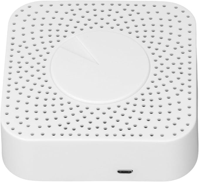Air Quality Tester Smart Air Quality Tester | WiFi APP Control CO2 Detector | Monitors HCHO, VOCs, Temperature, Humidity & PM2.5 | Durable ABS Design | Ideal for Home & Office Use
