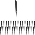MIXC 30 Pack 1/4 Inch Drip Irrigation Stakes, Plastic 1/4 Drip Irrigation Tubing Stakes for Secure Tubing Fixation, Garden Hose Support Stakes for Vegetable Flower Beds Lawn Supplies