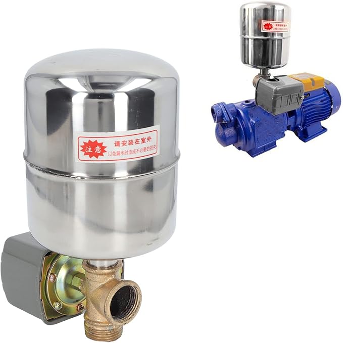 Premium Pressure Tank Check Valve Kit Heavy Duty ABS Metal Construction Automatic Water Pump Control Switch for Well Pumps Irrigation Systems