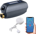 Haozee WiFi Smart Water Valve and Auto Shut-Off, Automation Scene Works with Leak Detector, Water Flow Meter, Built-in Battery, for 3/4" Diameter DN20 Pipe