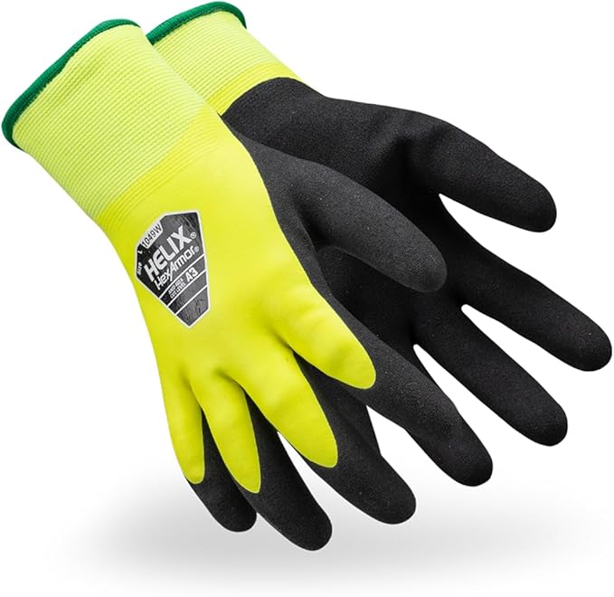 HexArmor Cold Weather Helix Series Gloves | Cut and Puncture Resistant | High-Dexterity | Touchscreen Capable