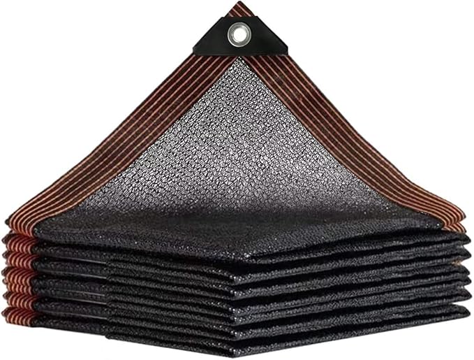 40% Black Shade Cloth, 10 x 20 FT Durable Mesh Tarp with Grommets, Resistant Garden Sun Shade Netting, Shading Antifreezing for Pergola, Greenhouse, Plants Growing, Chicken Coop