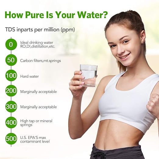 Digital TDS Meter, Hofun 3 in 1 TDS, EC & Temperature Meter, Accurate & Reliable PPM Meter, Water Testing kits for Drinking Water Quality, Tap, Well, Swimming Pool, Aquarium, RO/DI System, Hydroponics