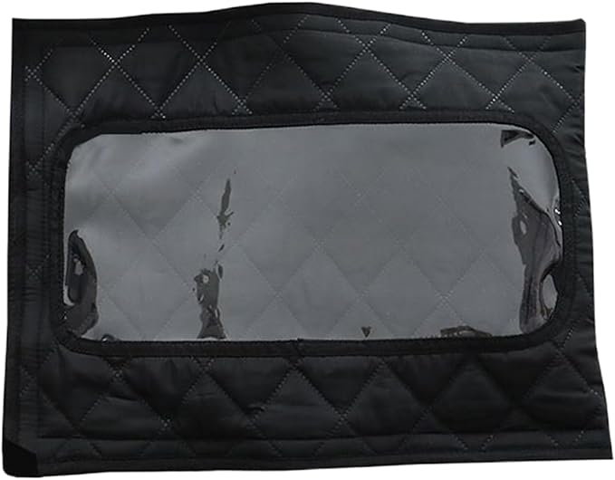 Sprinkler Timer Cover - Insulated Anti-Freeze Faucet Protector | Adjustable Waterproof Sleeve with Visible Window, Thick Thermal Insulation for Winter Outdoor Pipe Protection, Garden Yard Driveway Use