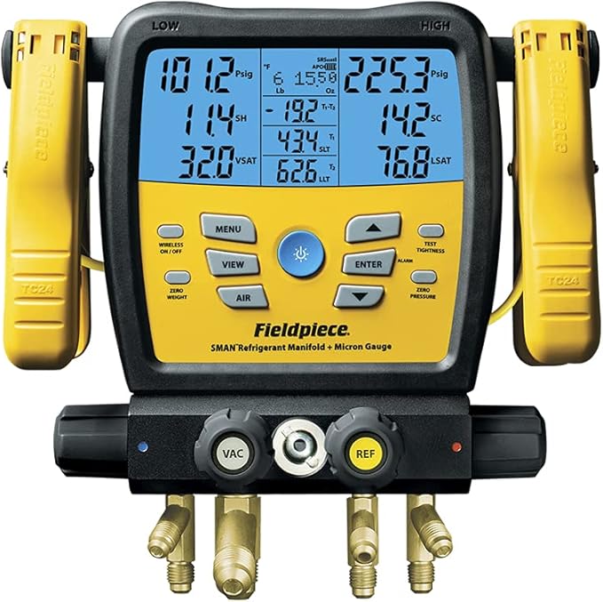 Fieldpiece SM480V SMAN Digital Manifold Wireless Data Logging