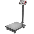 XtremepowerUS 700LB Weight Computing Postal Scale Digital Floor Large Platform Warehouse Shipping LB Price Calculator Luggage Package Shipping Mailing Postal Scale with Accurate LB/KG Foldable