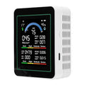 Luocute Air Quality Meter, 10 in 1 WiFi Smart Air Quality Monitor for CO2 CO TVOC HCHO PM2.5 PM10 Detection with App Control, Portable Tester for Home Car Plant Indoor