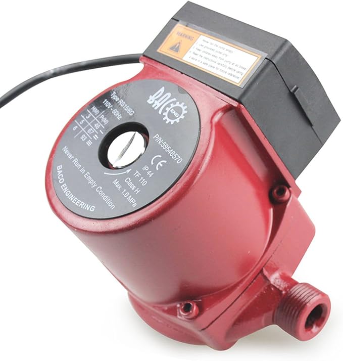 BACOENG Hot Water Recirculating Pump, 110V NPT 3/4'' Circulation Pump With US Plug