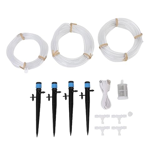 Dioche Automatic Plant Watering System with WiFi App Control Indoor Drip Irrigation Kit for Home Gardens Potted Plants Self Watering Timer for Precise Delivery