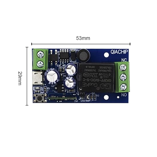 Ewelink WiFi Wireless Smart Relay Module USB 5v/12v/24v/48v Inching Selflock Remote ON Off Power Switch for Access Control,Turn on PC, Compatible with Alexa Google Home