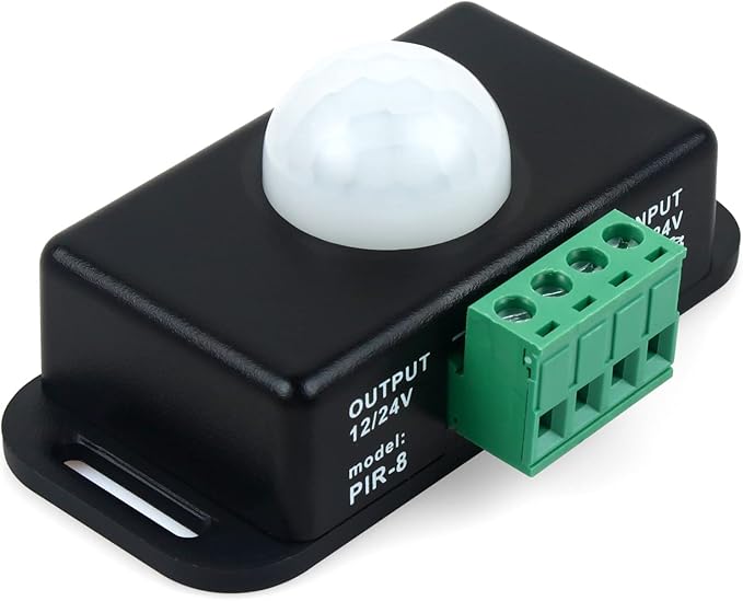 RGBZONE DC12V 24V PIR Sensor LED Switch Motion Function Cotroller for 5050 3528 5630 Flexible LED Strips Light