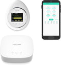 Smart Sprinkler Controller, YoLink 1/4 Mile World's Longest Range Automatic Watering Controller Compatible with Alexa Google Assistant, for Maximum 6 Zones and 1 Master Valve, YoLink Hub Included