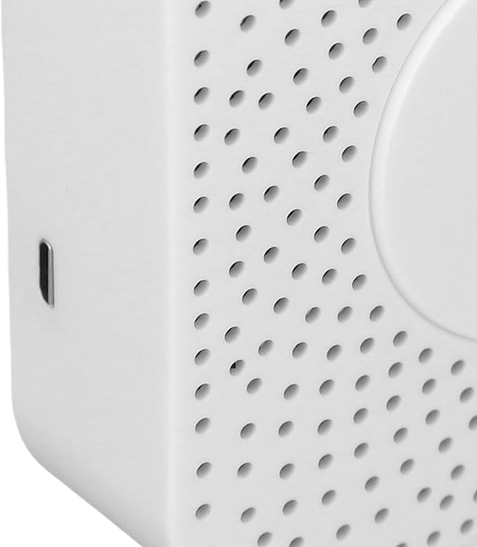Air Quality Tester Smart Air Quality Tester | WiFi APP Control CO2 Detector | Monitors HCHO, VOCs, Temperature, Humidity & PM2.5 | Durable ABS Design | Ideal for Home & Office Use