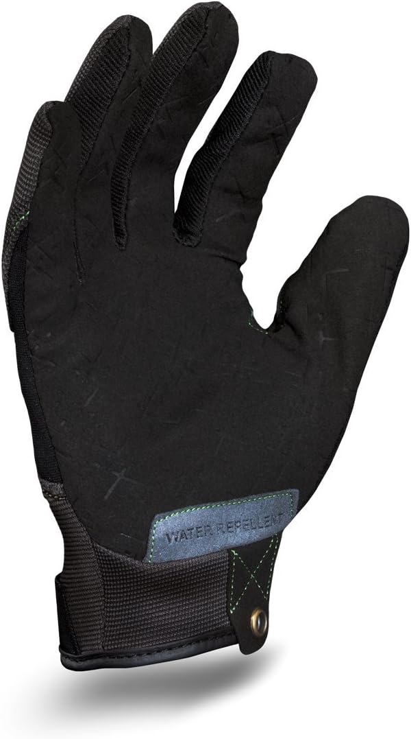 Ironclad EXO Pro Water Resistant; Work Gloves, (1 Pair), EXO2-MWR-02-S, Black / Gray