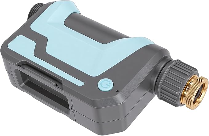 Cosiki 433MHz RF Smart Sprinkler Timer, IP67 Water Timers, Compatible with Drip Sprinkler Systems, with, Ideal for Garden Irrigation, 500-1700L H