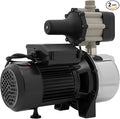 1.5HP Shallow Well Pump with Automatic Controller 115V, 1200GPHFlow, 157ft Lift for Garden Lawn Irrigation, Sprinkler Boosting & Water Transfer