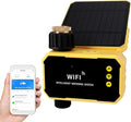 WiFi Solar Irrigation Timer with Remote Control, Tuya & Smart Life App Compatibility, Dual Power, Drip & Micro-Sprinkler System, Rain Sensor