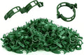 Plant Support Clips, 2026 Upgraded Tomato Plant Clips for Climbing Plants, Reusable Plastic Garden Clip for Grape Cucumber Stems Outdoor Vine Fixing Clip Gardening Supplies (100, Green)