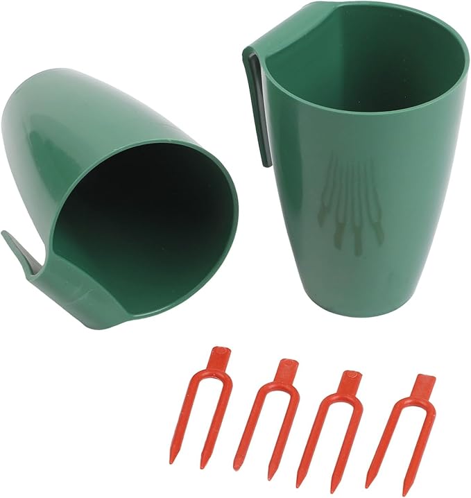 Strawberry Rooting Kit, Plant Propagation Cups with Forks for Efficient Transplanting and Space Saving Indoor Outdoor Garden Greenhouse Use(Small)