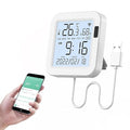 eMylo Indoor Thermometer Hygrometer, WiFi Humidity Meter and Temperature Sensor with App Control, Large Display Backlight, Notification Alerts, for Home, Baby Room, Cellar