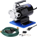 TRUPOW Water Transfer Pump, 110v Utility Pump, 1/10HP 330GPH Portable Electric Sump Transfer Water Pump with Water Hose Kit For Water Removal
