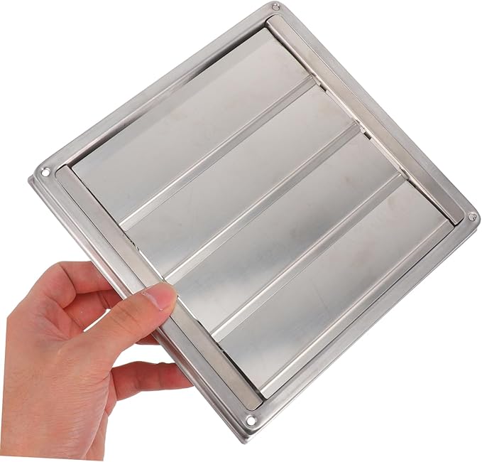 Gadpiparty Stainless Steel Ventilation Grille Louvers for Outdoor Use Movable Shutter Design for Efficient Airflow Homes Factories and Commercial Buildings