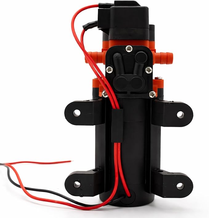 SEAFLO 21-Series Water Pressure Diaphragm Pump - 12V DC, 1.2 GPM, 35 PSI with Adjustable Pressure Switch, Self-Priming, Quiet Operation for RV, Boat, and Off-Grid Applications
