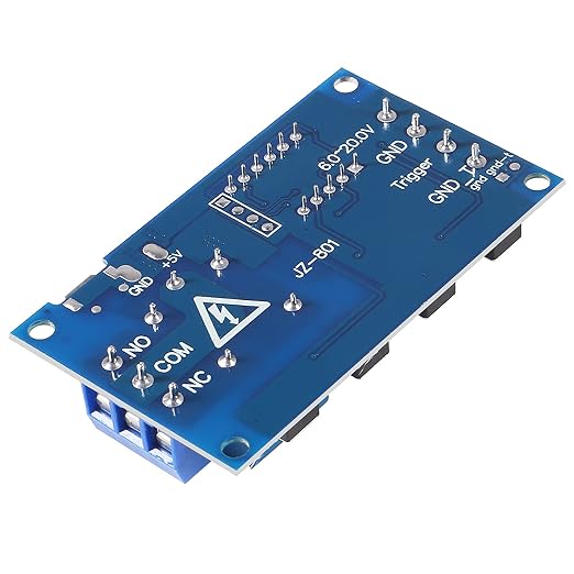 ACEIRMC DC 6-30V Timer Relay Programmable Delay Relay Module Cycle Timer with LCD Display / 5V Micro USB, Smart Home Controller (5pcs)