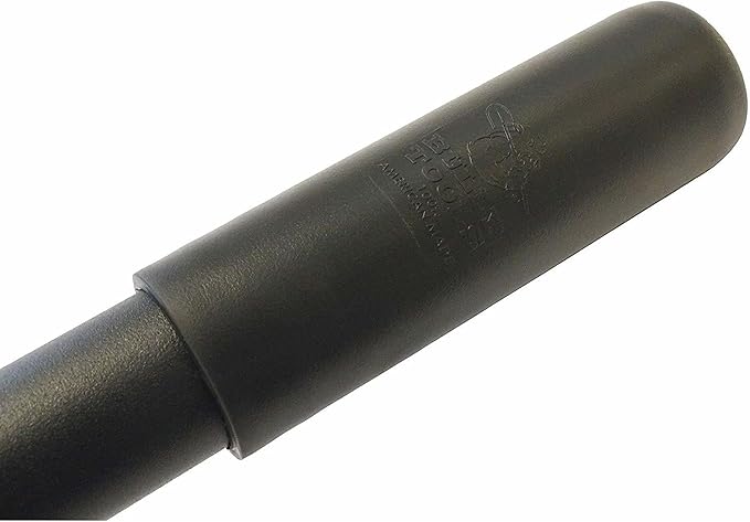 Bully Tools Heavy Duty Ice Scraper - 11-Gauge All Steel Sidewalk Chopper with Extra Long Handle for Thick Snow Removal - Floor Scraper Tool, Flat Head for Snow Clearing - 100% Made in the USA, 58-Inch