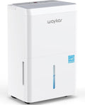 Waykar 5000 Sq.Ft Energy Star Dehumidifier for Basement & Home, 80 Pint/Day with Drain Hose & Tank, Ultra Quiet (40 dB), Smart Auto Comfort Mode