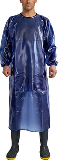 SUJAN Apron with Sleeves Splash Suit Waterproof Smock Chemical Resistant Safety Aprons Coverall