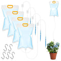 5 Pcs 3.5L Plant IV Water Bag Plant Watering System Device, Automatic Plant Waterer Self Watering IV Drip Bag Irrigation Drip Watering Bag with Adjustable Flow for Indoor Outdoor Potted Plant
