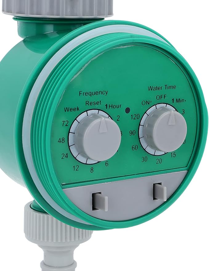 AYNEFY Automated Watering Controller Automatic Garden Water Irrigation Timer Smart Electronic Watering System Controller for Garden Lawn Sprinkler System Plants Flower Gardening Supplies