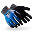 HexArmor Helix 2065 Fluid-Resistant Work Gloves – Double-Dipped Nitrile Waterproof Coating, ANSI Cut Protection, Sandy Nitrile Palm for Oily Grip, 13-Gauge HPPE Shell, Industrial Strength | X-Large