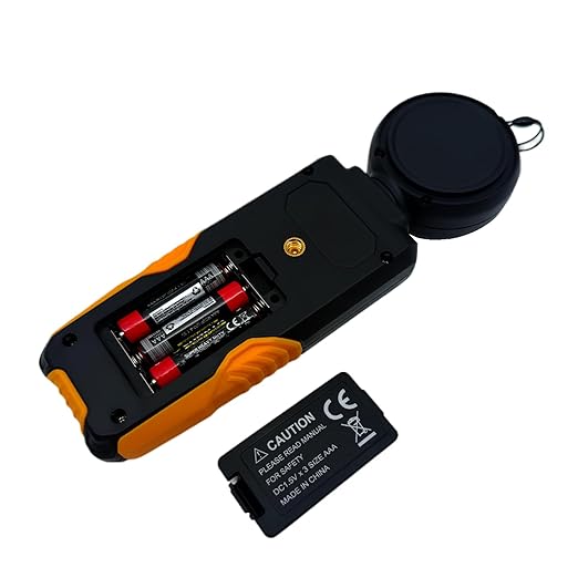 Digital Illuminance Meter Light Meter 200,000Lux Meter/18,500FC,Luxmeter for Photography Grow Plants Led Photometer Lighting Intensity Brightness Measurement