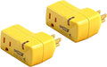 Automatic Thermostatic Plug, Suitable for Heating Tapes, Greenhouses, Well House Heaters, 38℉ Auto On/50℉ Auto Off, 2pcs