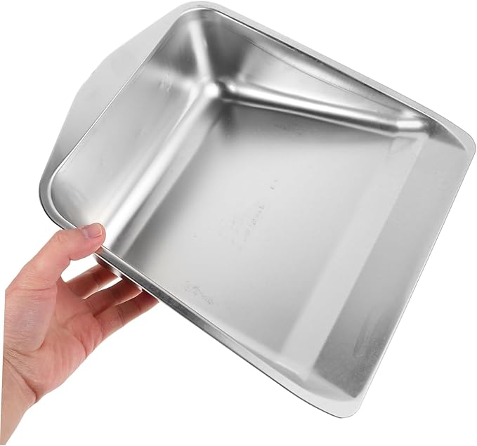 Heavy Duty Handheld Dustpan Stainless Steel Dust Pan Brush Dustpan and Brush for Cleaning