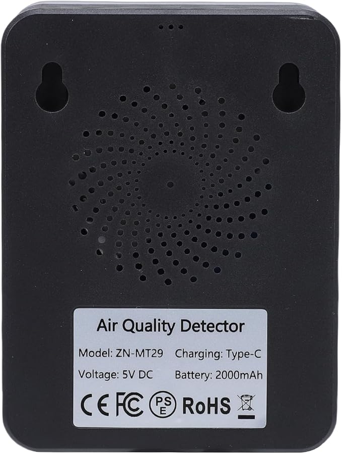 Matybobe Air Quality Monitor CO2 TVOC PM Detector Smart WiFi TY APP Control Indoor Home