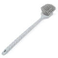 SPARTA 40501EC23 Plastic Large Scrub Brush, Kitchen Brush, Utility Brush With Long Handle For Cleaning, 20 Inches, Gray, (Pack of 6)